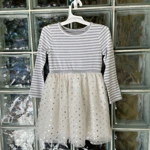 CAT & JACK  silver Toddler Girl Dress - Size 4T